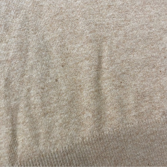 Vintage LL Bean 100% Lambs Wool V Neck Sweater Vest Men’s LG Brown Scotland - Picture 4 of 8